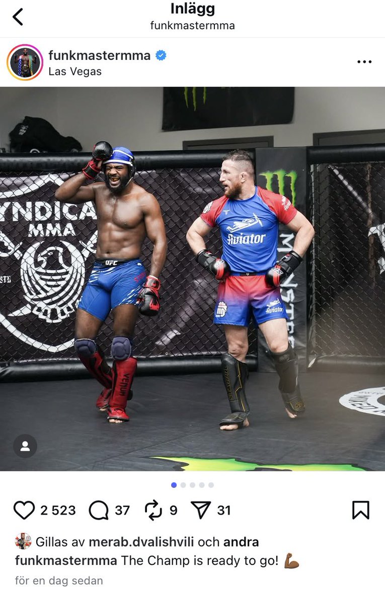 jdjskdkksk99990's tweet image. Aljo sparring with Merab for UFC 320🔥🇯🇲🇬🇪🇺🇸! #funkmaster #teamaljo #UFC320 #Aljamainsterling @funkmasterMMA