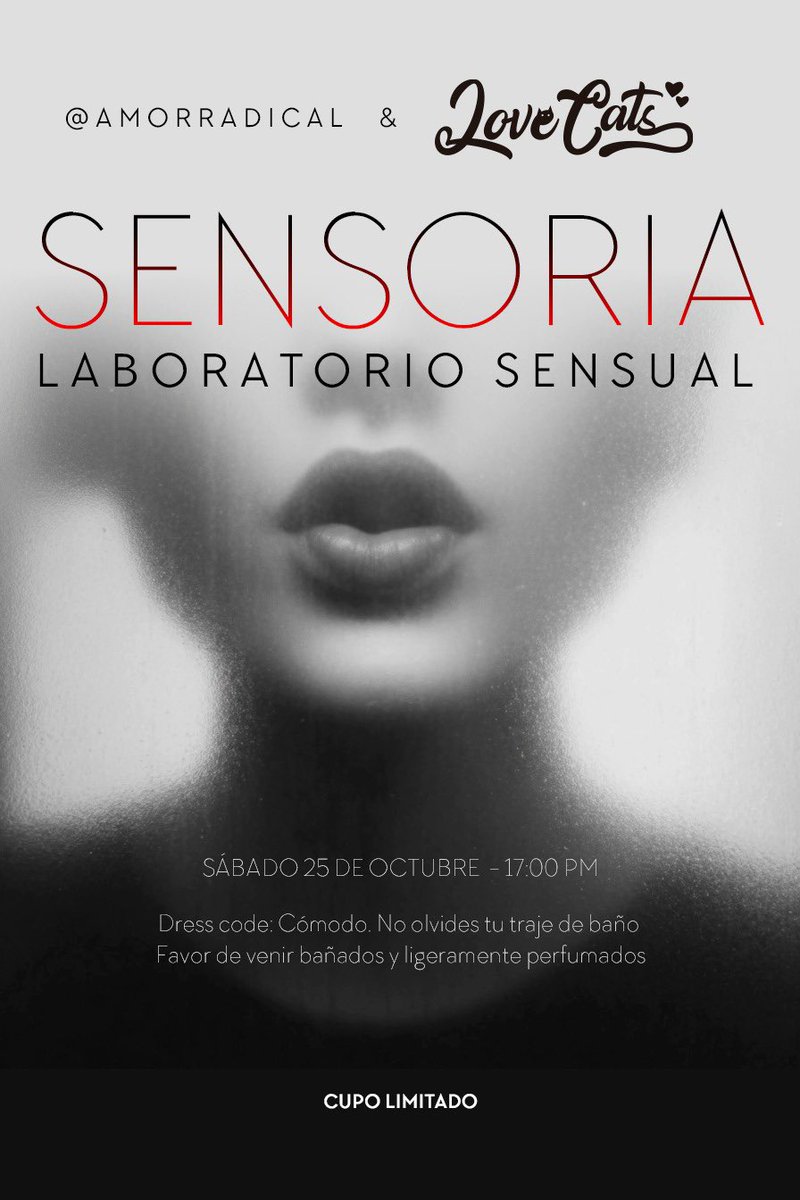 Nos enseñaron que placer es igual a sexo 🔥. Pero hay otro camino. 
🪷 No se trata de sexo.
🫶 Se trata de sentir.
🫧 SENSORIA es un espacio íntimo, sensorial y seguro.
🩵 Un apapacho al cuerpo… y al alma. 
Envía MD para más info 💌

#PlacerConsciente #DeseoSensorial #bienestar