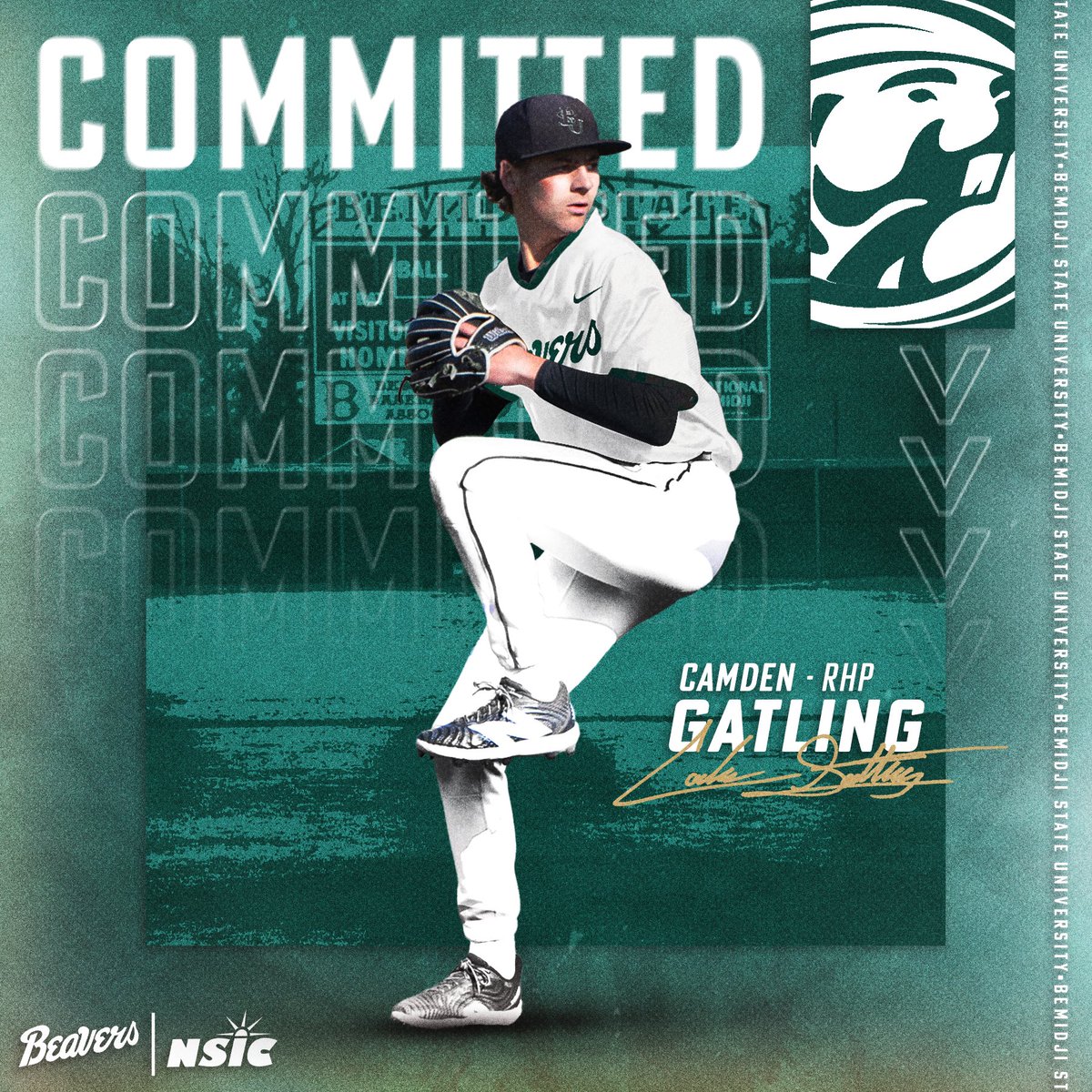 Congratulations to <a href="/C_Gat24/">Camden Gatling</a> on his commitment to <a href="/BSUBeaversBase/">Bemidji State Baseball</a>!!