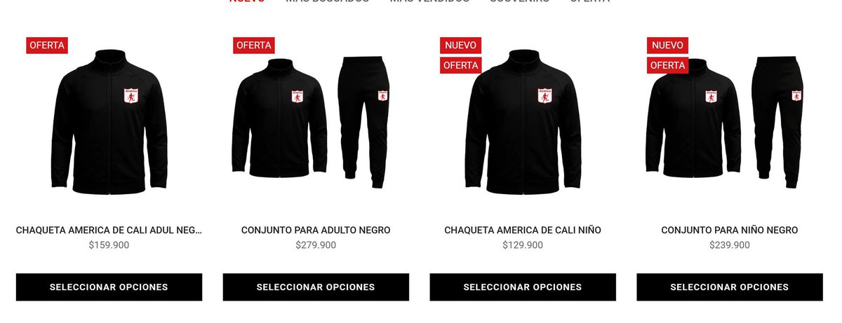 Alguien lo pensó, propuso, “desarrolló” y creyó que era buena idea traer mercancía china y estamparle unos escudos. Con todo respeto pero eso está horrible, deberían echarle un vistazo a lo que hacen Nacional o Millonarios.