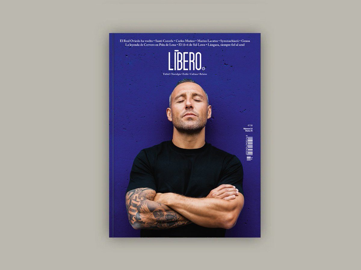 davidalvarez's tweet image. Ya está por ahí la última @revistalibero, una celebración de la vuelta del @RealOviedo a Primera.

Cuento una historia de Lángara, el mejor goleador español de todos los tiempos, que estuvo a punto de jugar en el Atlético, en el Barça y en el Madrid, y siempre acabó en el Oviedo.