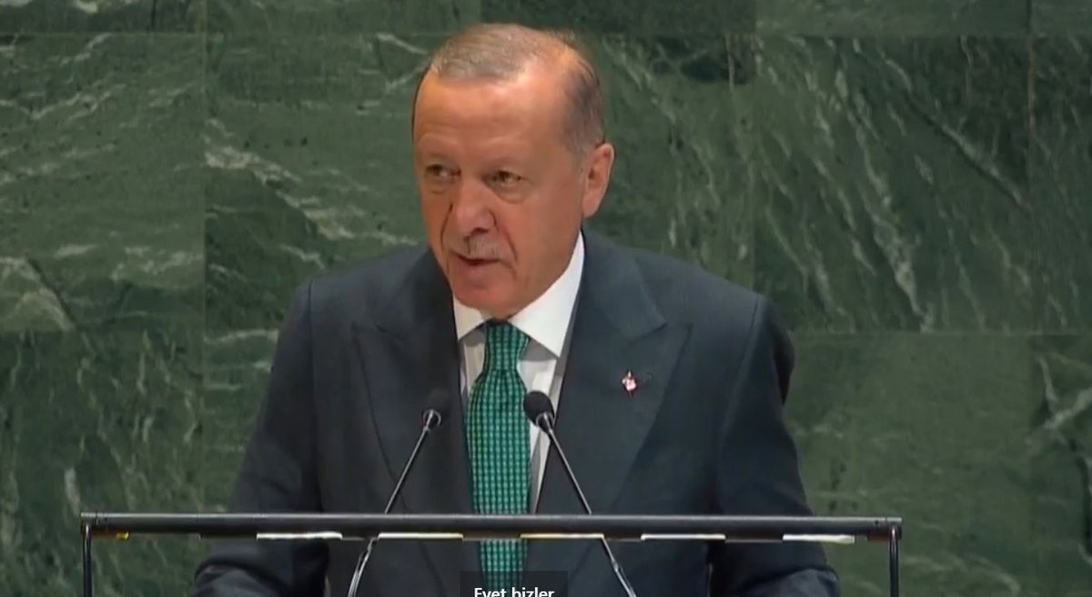 Cumhurbaşkanı Erdoğan BM Genel Kurulunda konuşuyor I CANLI 
haberdairesi.com/guncel/cumhurb…