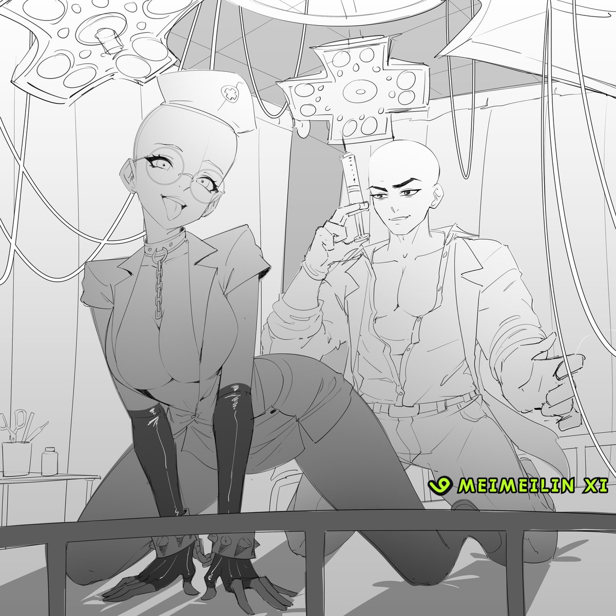 🎃Looking for a volunteer for this Couple YCH🎃 

Only 2 Winners - don't miss out!

1. Follow +RT post  
2. Drop your OC!

🕛48 Hours to join.

Good luck! ✨ 
This YCH is also available for purchase, five spots 🤍
┆  
╰┈➤「✦ #artmoots #ArtistOnTwitter #artraffle ✦」