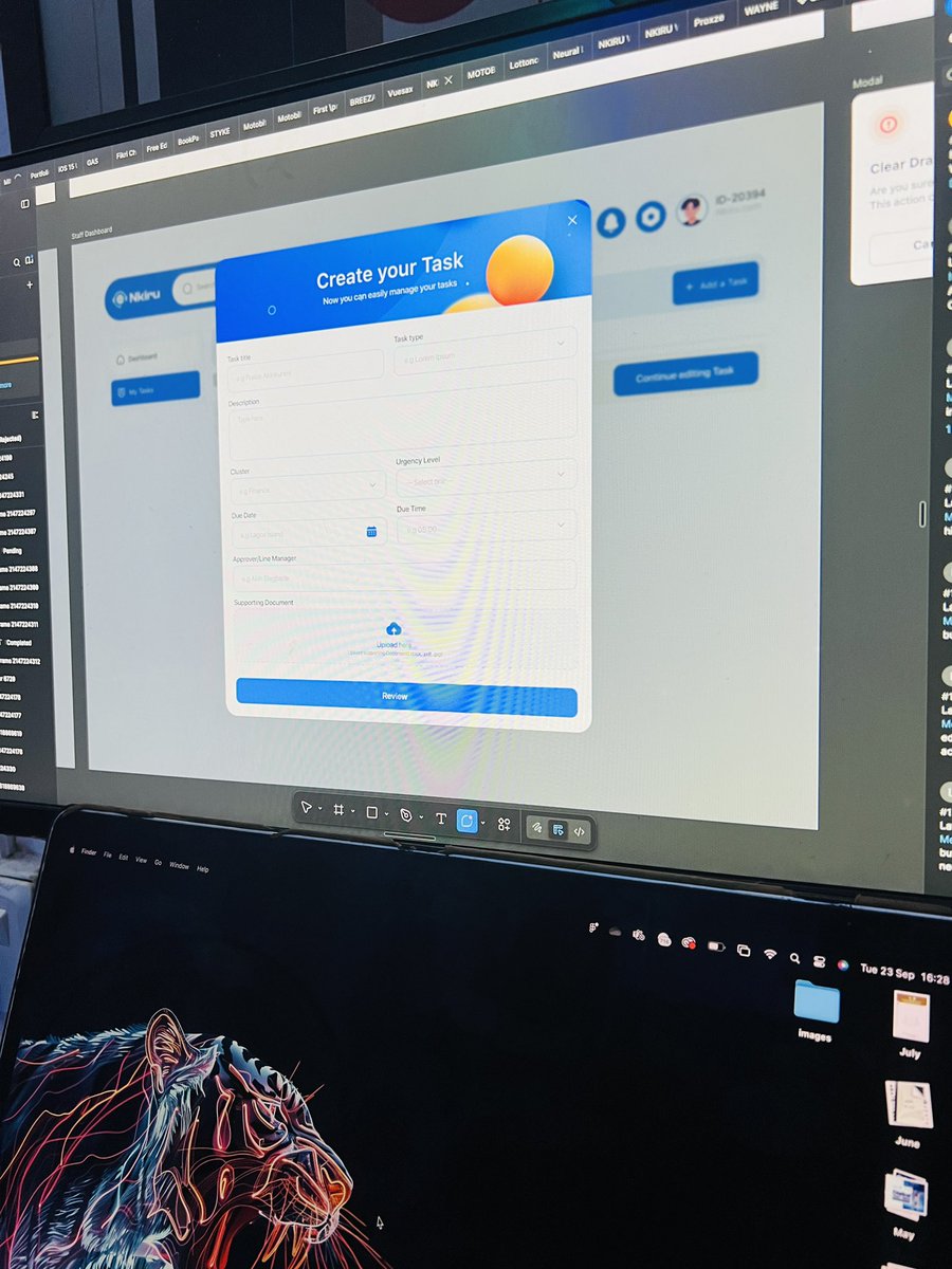 Day Going well here🥹💙 
#uiux #designer #designedtodesign