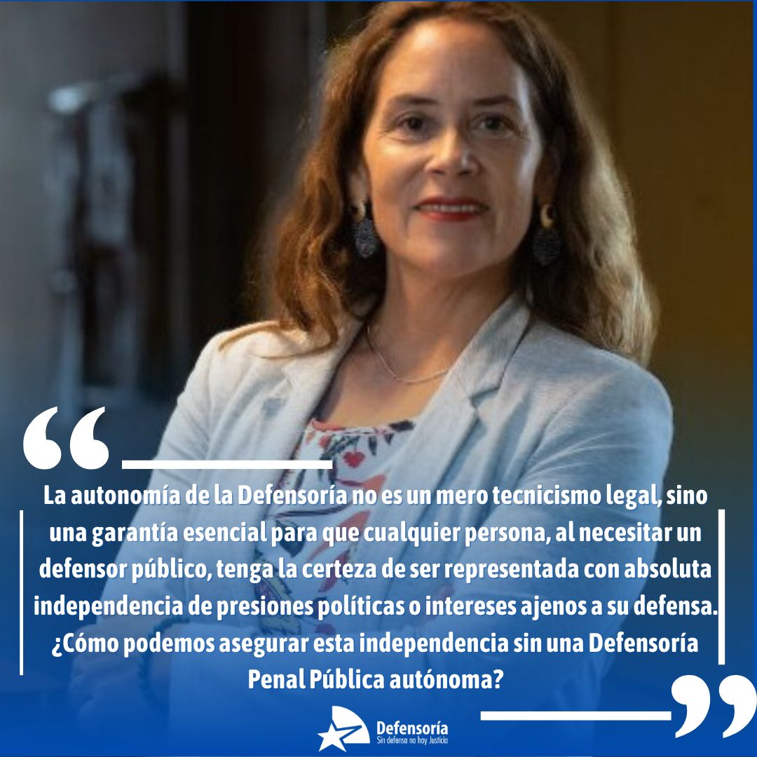 📍La autonomía de la Defensoría Penal Pública: un imperativo para la justicia y la confianza ciudadana

El siguiente artículo, escrito por la Defensora Regional Metropolitana Norte, Daniela Báez Aguirre.

Lee la columna completa 👇🏻

elmostrador.cl/noticias/opini…