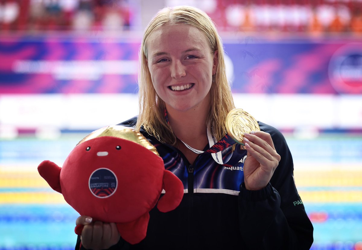 Two finals, two medals so far for Faye Rogers 

🥈✅
🥇✅

What a World Para Swimming Championships she is having! 🌎

Two events to go for Faye 💪
