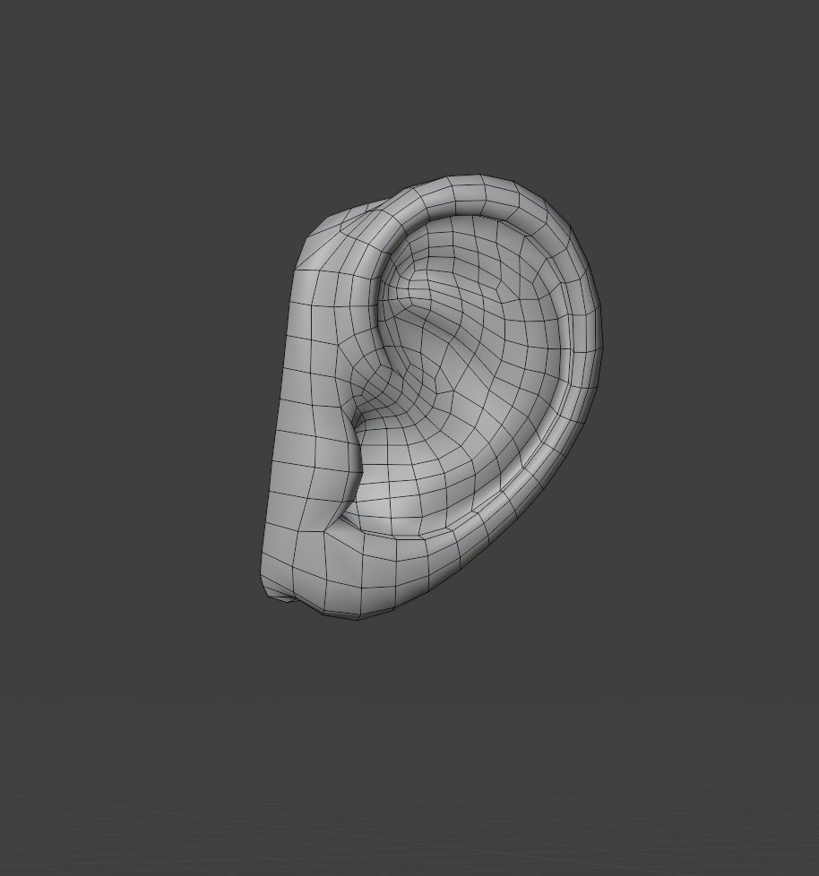 The ears on my previous 3D models were kinda bad so I made a better one this time!
#Blender #3DCG