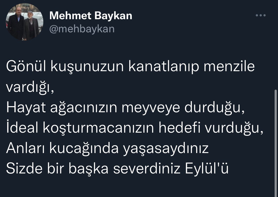 Bir başkadır EYLÜL