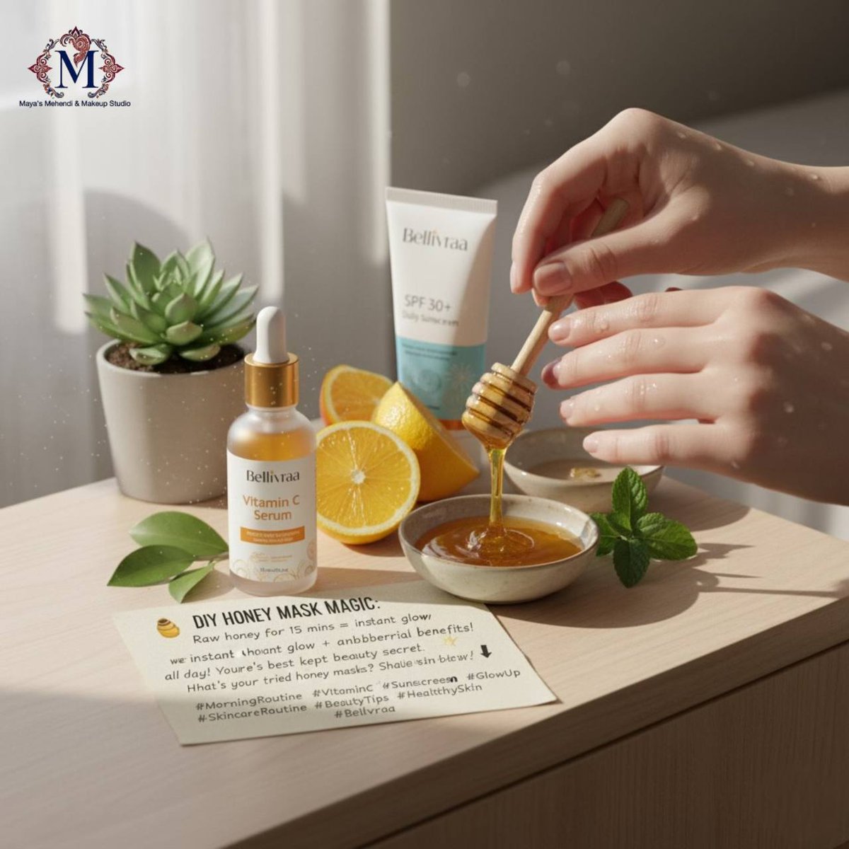 bellivraa's tweet photo. 🍯 DIY HONEY MASK MAGIC: Raw honey for 15 mins = instant glow + antibacterial benefits! Nature's best kept beauty secret
Have you tried honey masks? Share your results! ⬇️
#DIYMask #HoneyMask #NaturalSkincare #GlowingSkin #BeautyDIY #SkincareNaturally #HomeMade #Bellivraa https://t.co/V31zUONEz4