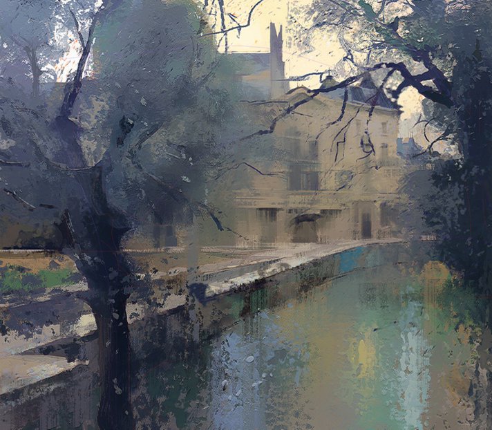 NathanFowkesArt's tweet image. From a trip to Paris.