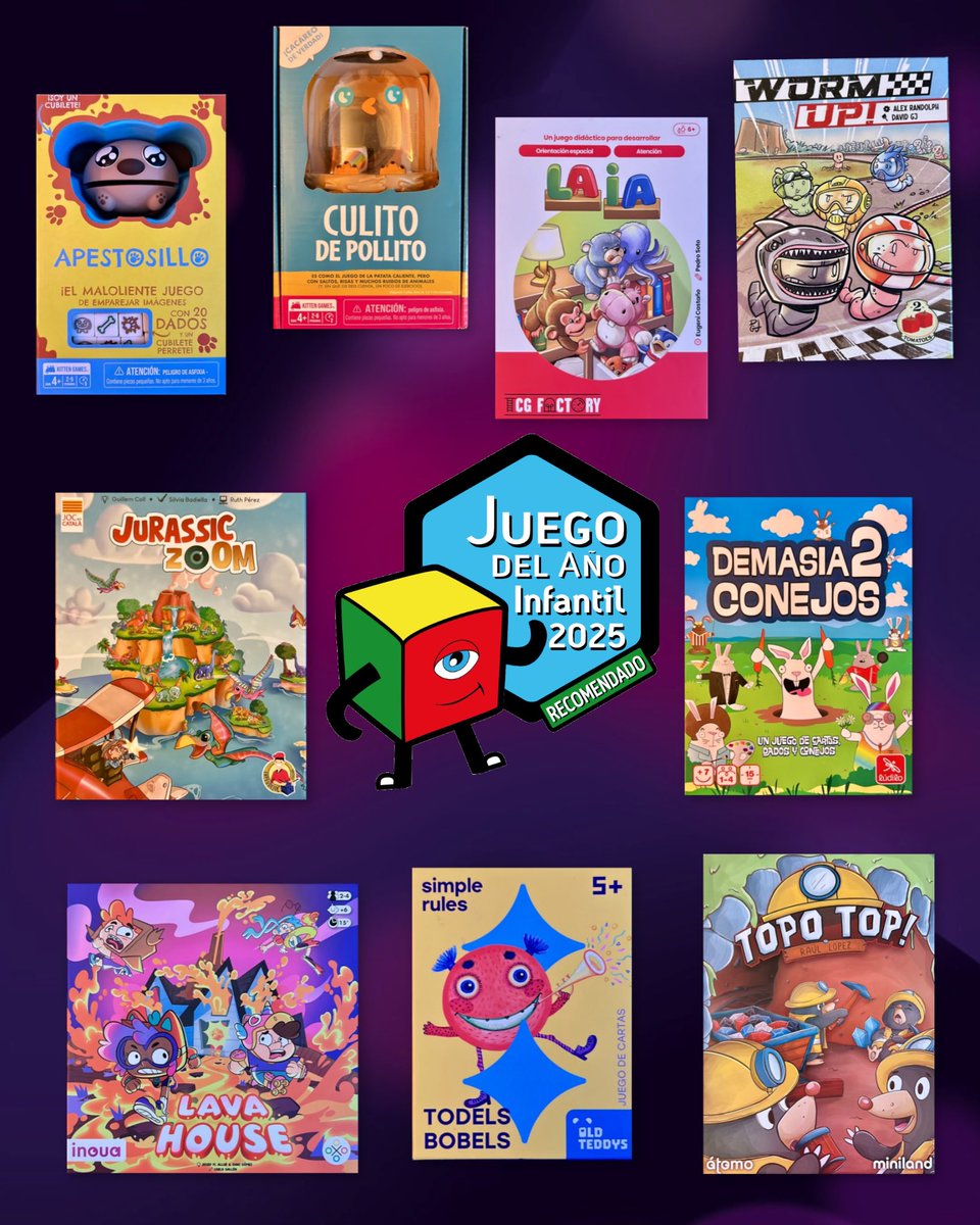 Ya se conocen a los Recomendados del Premio JdAI 2025.

↘️ cuentameunjuegoweb.com/recomendados-d…

#LosJuegosDeMesaSonCultura