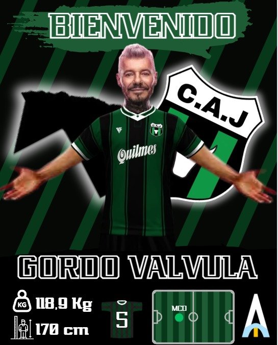 Club Atlético Jorge ⭐⭐ (@cajorge_) on Twitter photo BIENVENIDO GORDO 🍔🌮🌯🍟
Jugara como Mediocampista defensivo en <a href="/LigaAEU/">ᴀᴇᴜ / LA LIGA MÁS URUGUAYA</a> se comerá a los rivales, NO PASARÁN ❌
#VAMOSMONOS 🐒 BIENVENIDO GORDO 🍔🌮🌯🍟
Jugara como Mediocampista defensivo en <a href="/LigaAEU/">ᴀᴇᴜ / LA LIGA MÁS URUGUAYA</a> se comerá a los rivales, NO PASARÁN ❌
#VAMOSMONOS 🐒