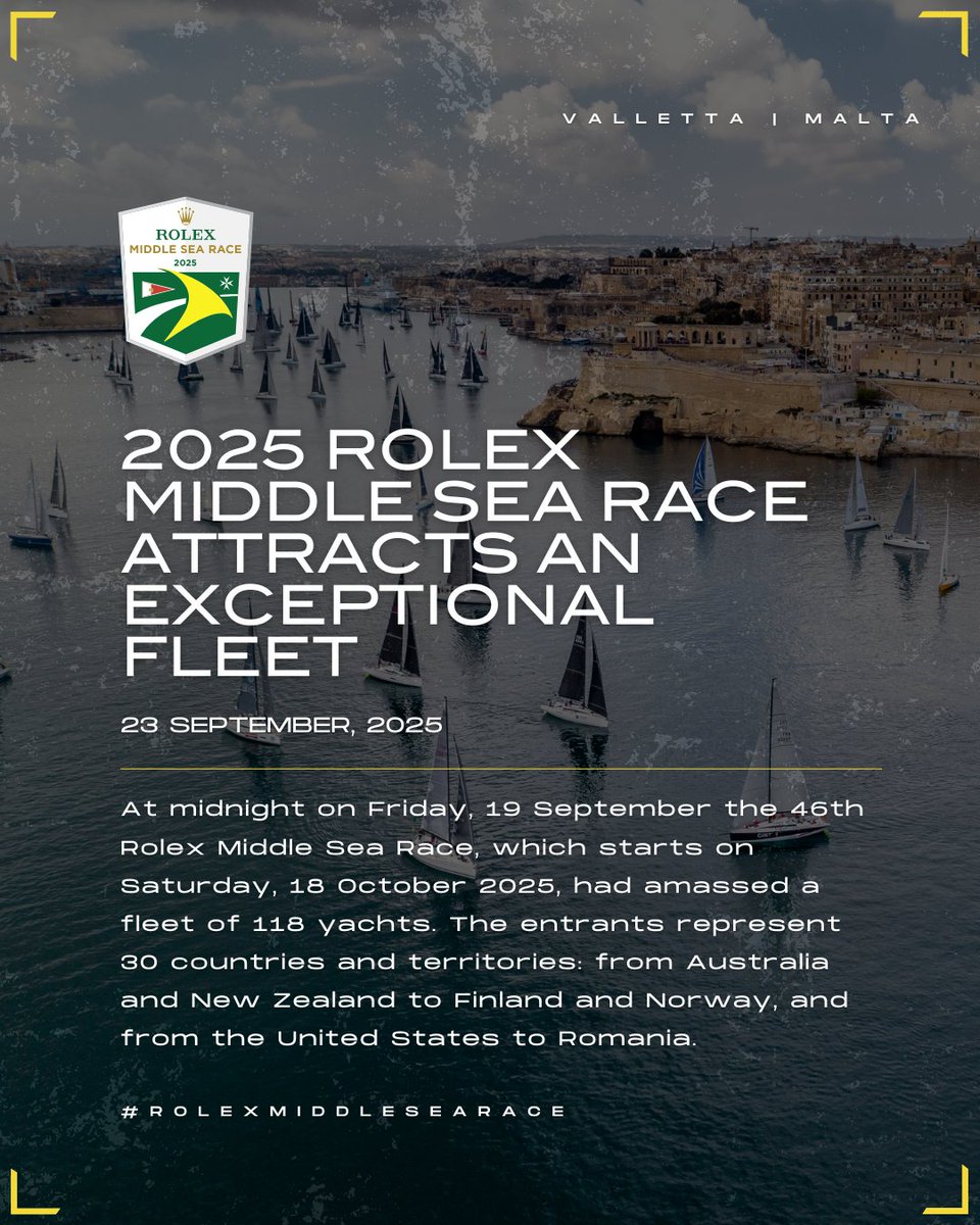 Rolex Middle Sea Race tweet media