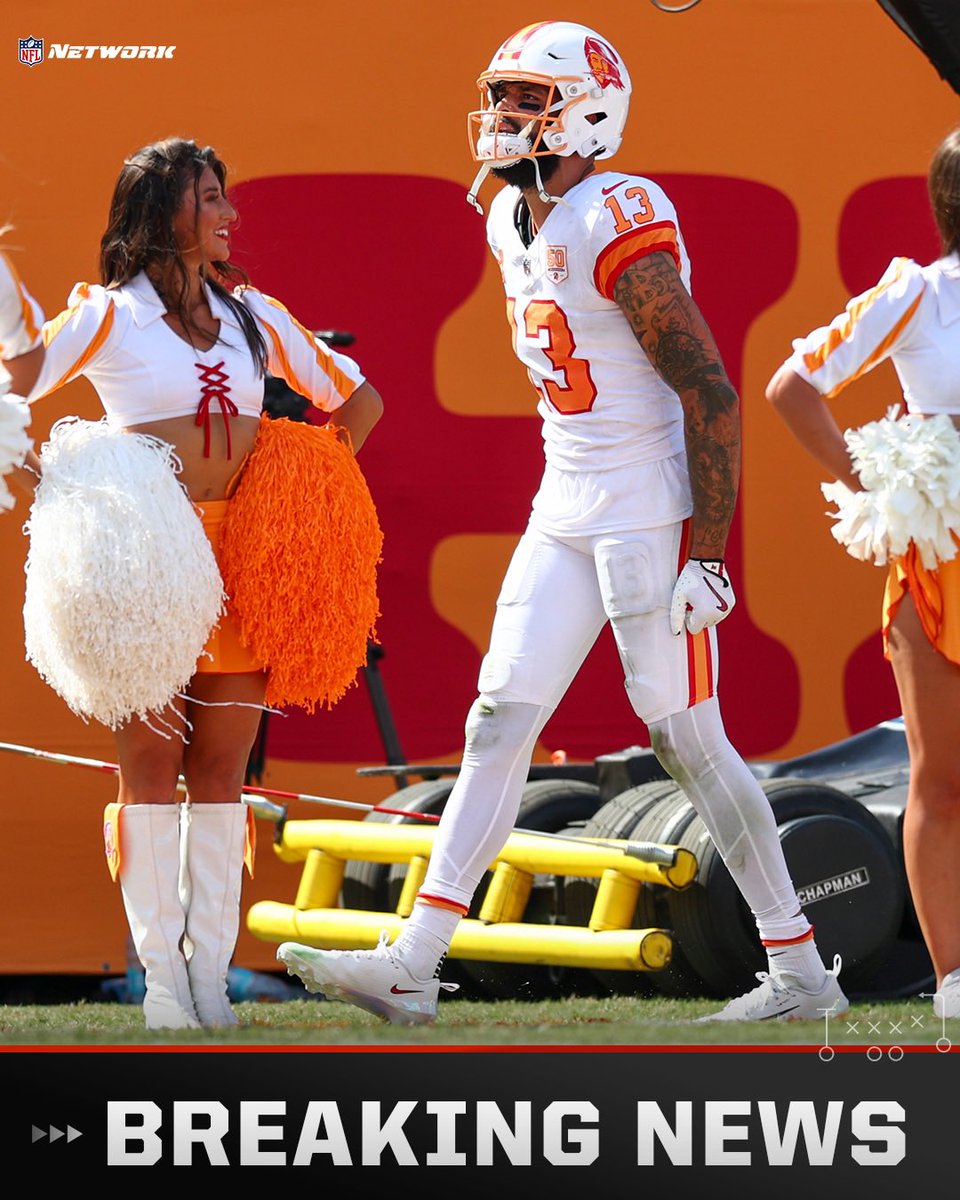 Tom Pelissero (@tompelissero) on Twitter photo #Bucs WR Mike Evans is expected to miss multiple weeks because of the hamstring injury he suffered Sunday, sources tell The Insiders. 
Evans’ hamstring injury isn’t as bad as last year’s, which sidelined him three games. But he’s expected to be out for a bit. #Bucs WR Mike Evans is expected to miss multiple weeks because of the hamstring injury he suffered Sunday, sources tell The Insiders. 
Evans’ hamstring injury isn’t as bad as last year’s, which sidelined him three games. But he’s expected to be out for a bit.