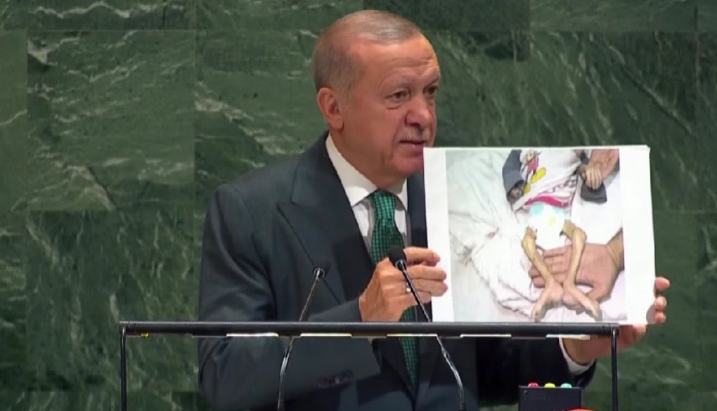 Starting his speech with Gaza, President Recep Tayyip Erdoğan confronted the world with the undeniable truth: Israel’s actions in Gaza are genocide. Throughout his remarks, he displayed images from Gaza proving that this is not a war but a genocide. Once again, he is the voice of