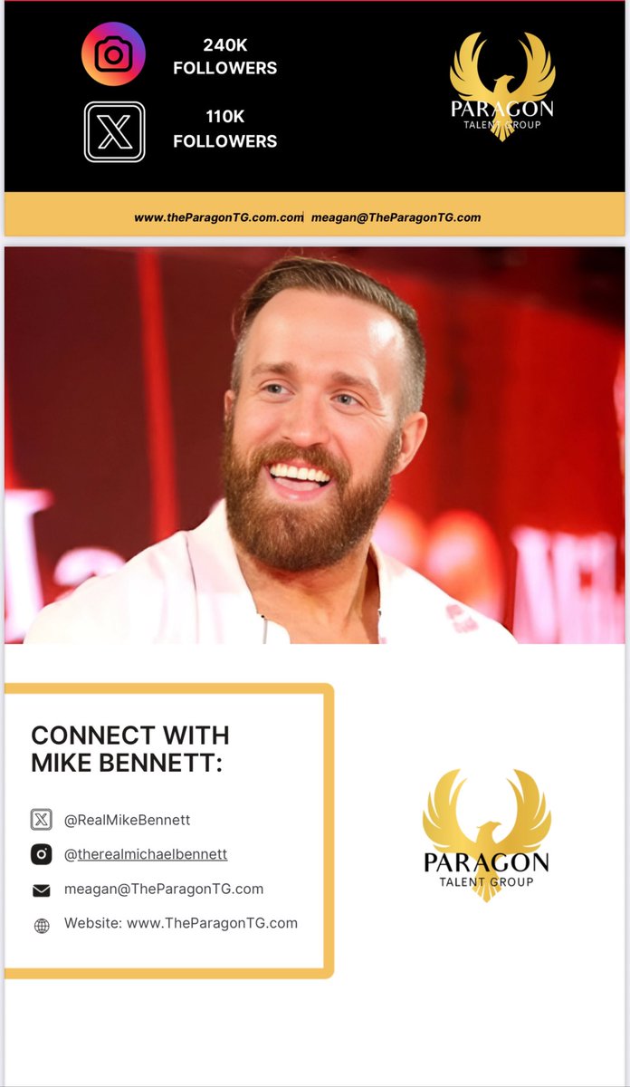 RealMikeBennett's tweet image. One of the things I’ve been working on over the last few years has been motivational speaking. I’ve enjoyed taking my stories and relating to other people’s stories to let them know they are not alone. 
I’d love to come and talk to your school, business, wrestling academy, boys…