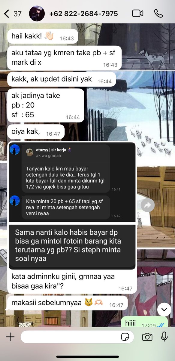 423mklee's tweet image. disclaimer!! help rt

pls note that i am not affiliated with sharah (+62 821‑1587‑2962) / tata (+62 822‑2684‑7975) from hajemrkt. 

it has come to my attention that tata who purchased album tff dari aku BELUM mengirim album2 yang sudah kukirim ke buyer.