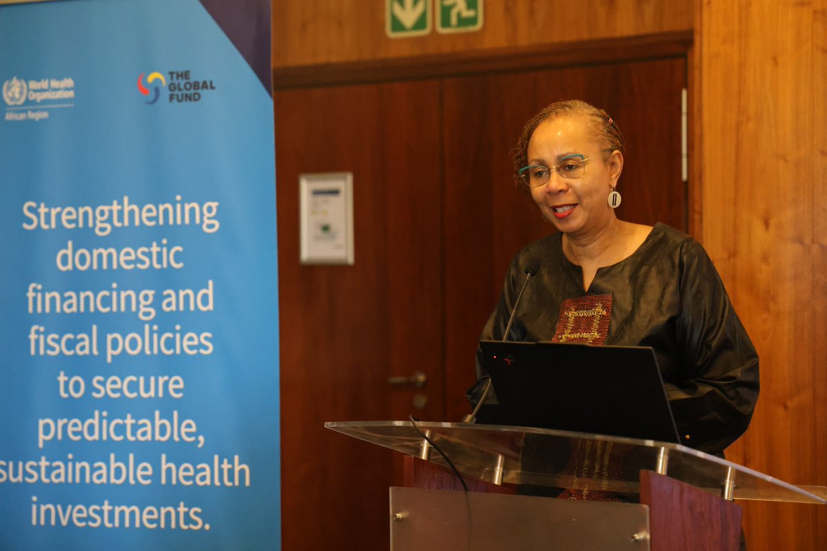 WHOSouthAfrica's tweet photo. The Regional Technical Meeting on #InnovativeFinancing will drive a critical conversation to:
- Mobilize & sustain domestic financing for health
- Align partner investments with country-owned priorities
- Leverage innovative instruments to accelerate progress toward #UHC
- The goal: Stronger, self-reliant health systems for Africa.