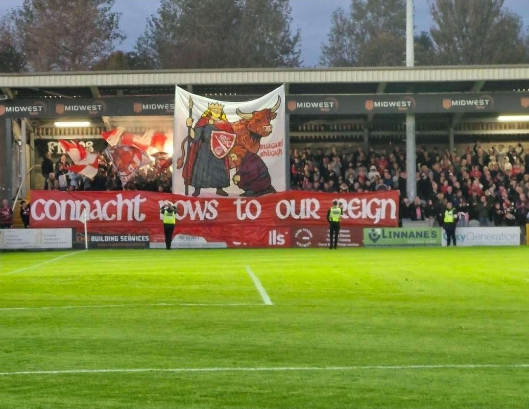 Sligo Rovers away to Galway United last night.

#awaydays #loiawaydays #football #ireland