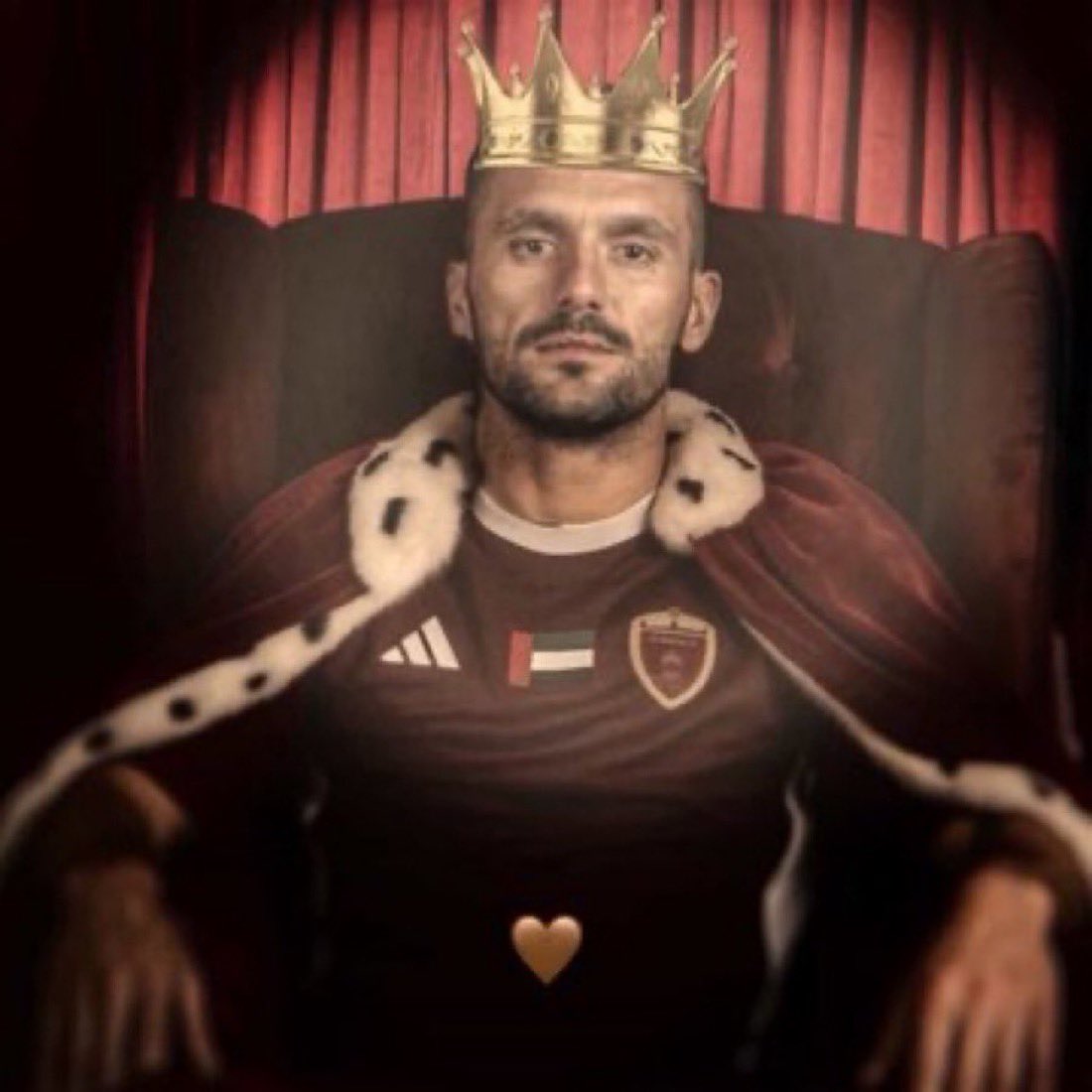 Rashedjsa's tweet image. الناموس للملك تاديتش 🤎🤝
ولاقوى جمهور في الامارات والقارة أوفياء العنابي ✅