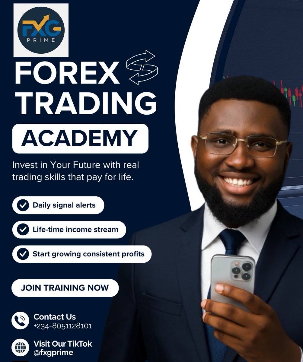 fxgprime's tweet photo. Contact us today!
X : @fxgprime
TikTok: @fxgprime
#onlineforextrading #forextrading #forex #tradingforex #online #onlineclass #finance #finacialmarkets #market #analyst #tradings #tradingcards #tradingcrypto #training #trainingcamp #tradingacademy #crypto #cryptocurrency https://t.co/wdevi8ReLh