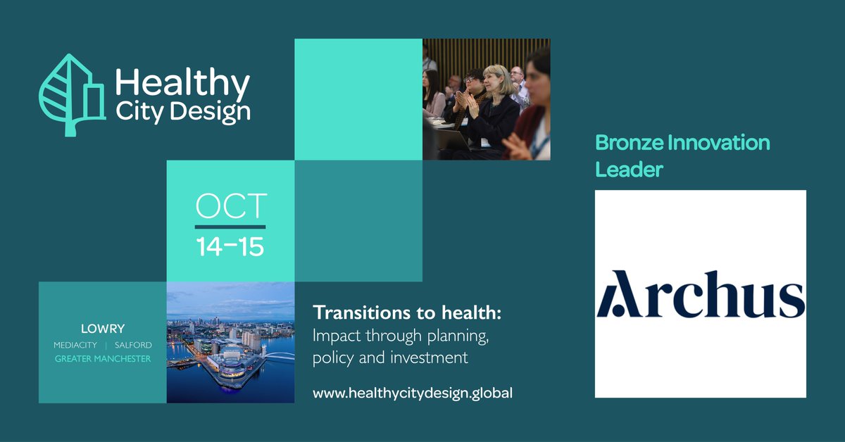 Thrilled to welcome <a href="/_Archus/">Archus</a> as a Bronze Innovation Leader at #HCD2025 🍃🏙️

Dedicated to transforming healthcare, Archus embeds equity, data and infrastructure into neighbourhoods – driving system-wide impact through co-designed, integrated solutions

➡️ bit.ly/HCDRegister