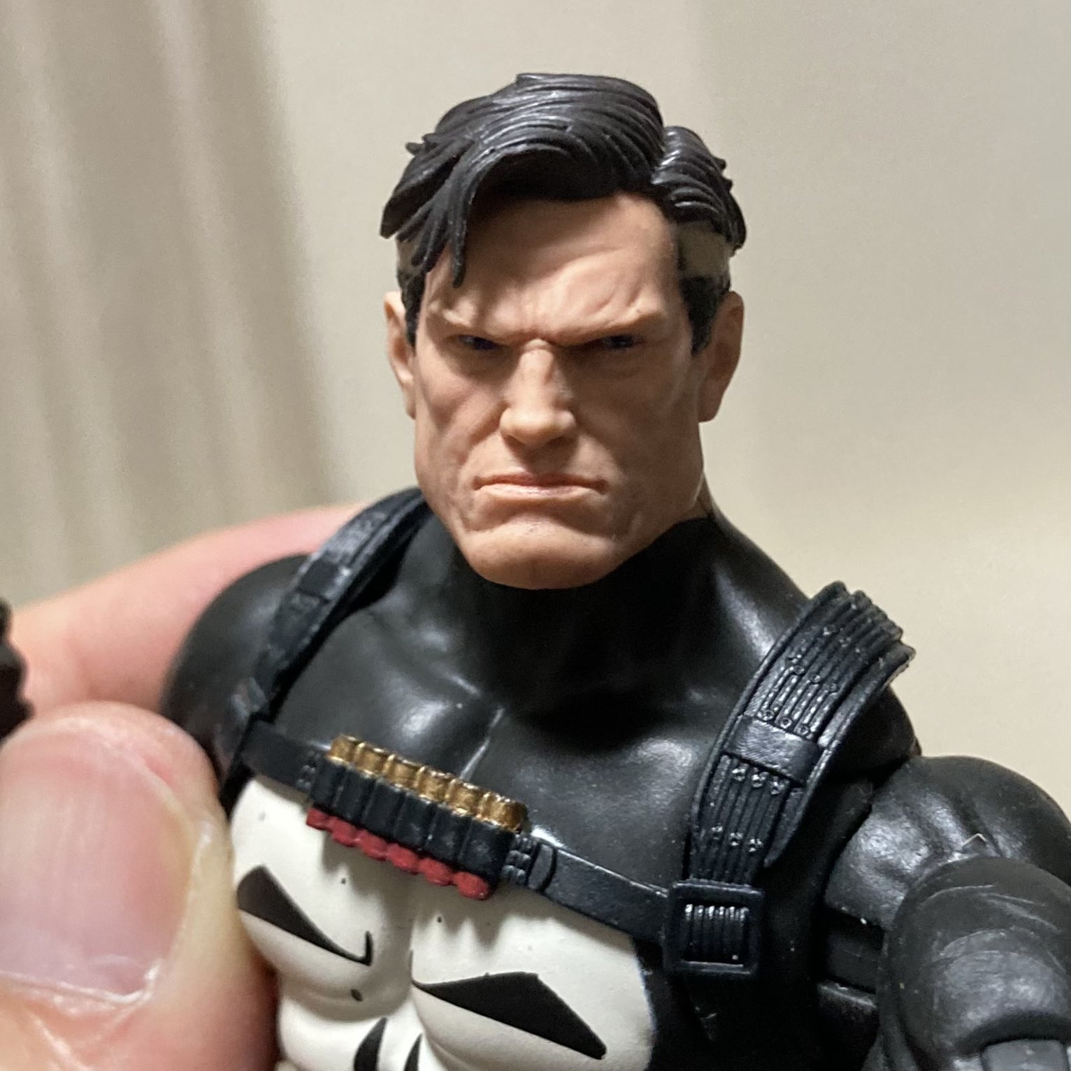 マーベルレジェンド　パニッシャー　カスタムヘッドパーツ付き MARVEL - マーベルレジェンド デアデビル パニッシャー 閃回製