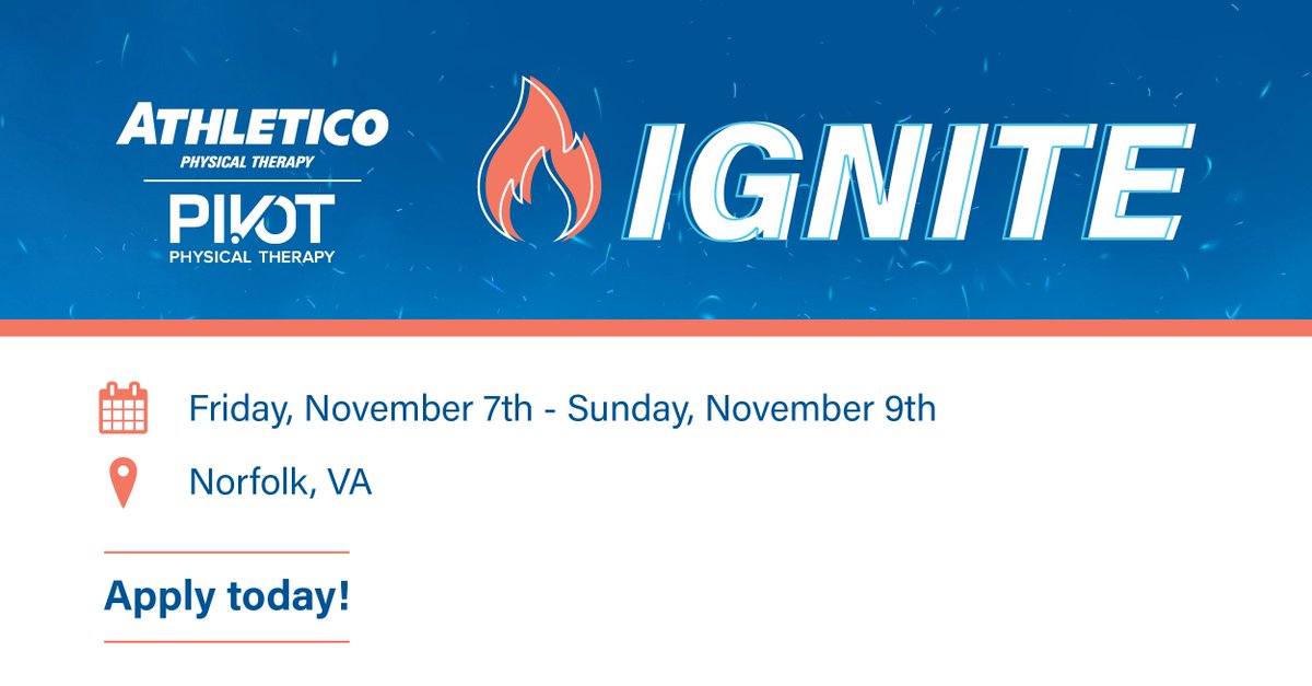 REZ_dispenser's tweet photo. 📣If you’re a PT student looking to grow your career, the #IGNITE Summit is the place to be. 📈 From board prep to financial wellness to connecting with clinicians, it’s an amazing opportunity!

Apply now ➡️https://t.co/VKakm8jhKX? https://t.co/5l1fIJMm9O