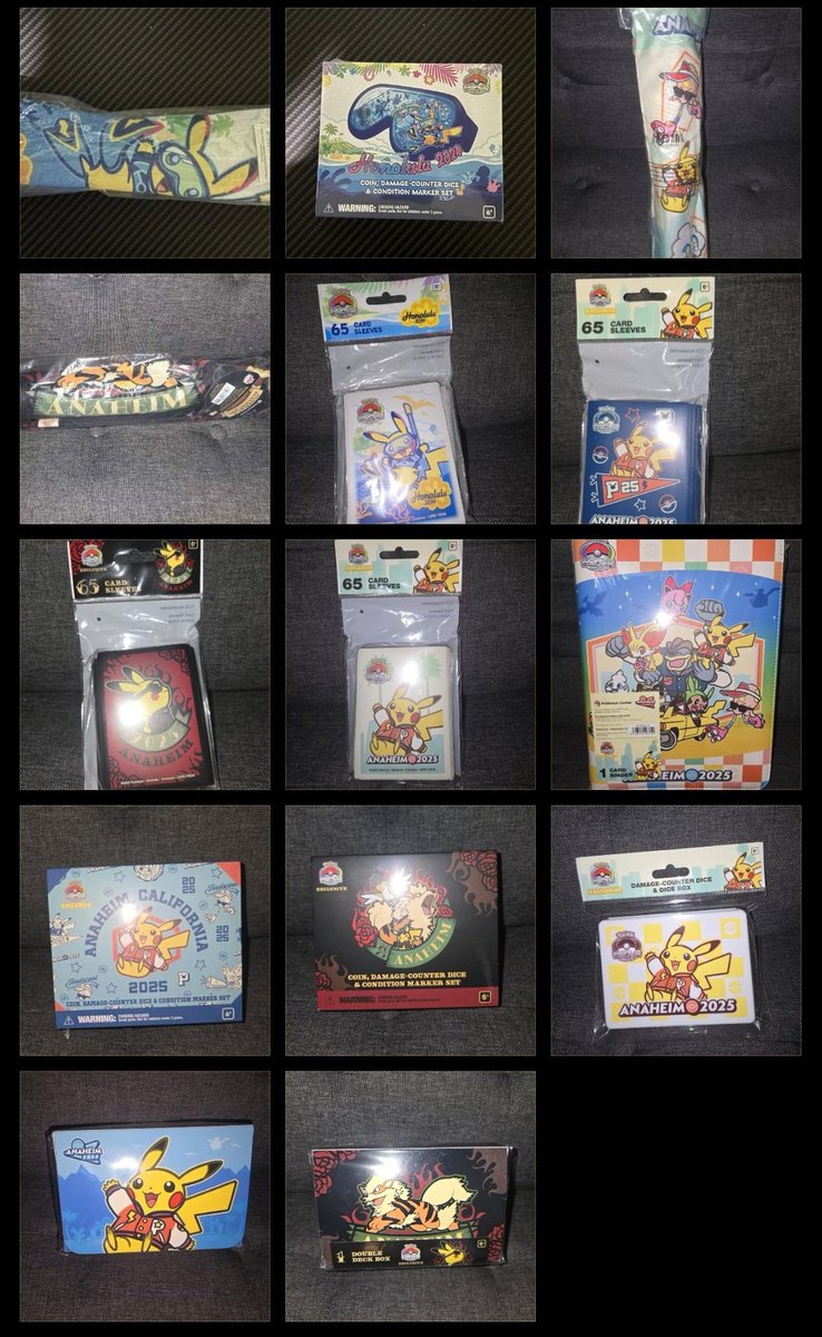 If anyone is attending to the Pokémon GO City Safari at Cancún (🇲🇽)

I'm selling World ChampionshipPokémon Center merch, let me know vía DM or Discord if you are interested!

Mándenme mensaje si están interesados en algo, para llevarlo a Cancún 🏖️
#PokemonGO #CitySafari #Cancun