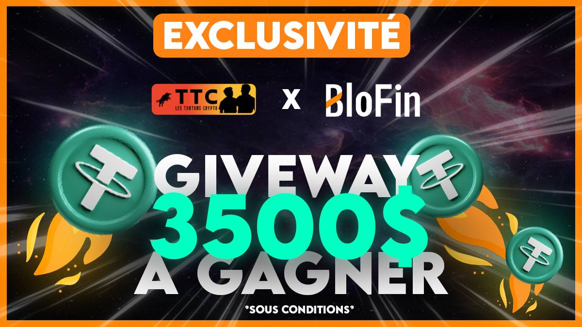 📢 SAVE the date : Mercredi 1er Octobre ⏰

Pognon, moulaga, thune, oseille, caillasse, dineros, flouze, blé, fric 💰
👉 tu l'appelles comme tu veux !

Mais ce mois-ci encore un MEGA giveaway organisé par les Tontons Crypto, grâce à <a href="/BloFin_Official/">BloFin Exchange</a> et aux affiliations.

🔥 3500