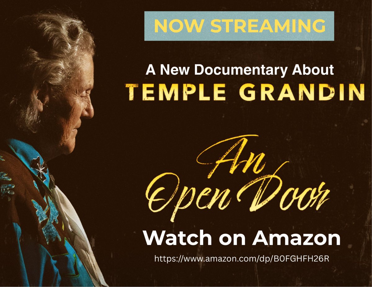 Dr. Temple Grandin (@drtemplegrandin) on Twitter photo 