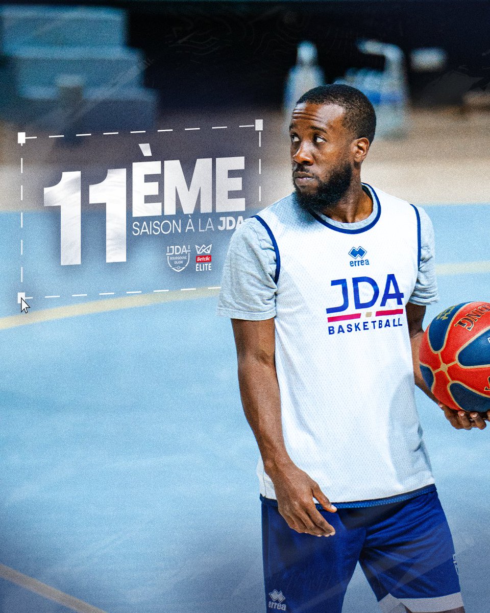 𝗖𝗮𝗽𝗶𝘁𝗮𝗶𝗻𝗲 𝘁𝗮𝗶𝗹𝗹𝗲 𝗣𝗔𝗧𝗥𝗢𝗡 🫡

1️⃣1️⃣ comme le numéro qu’il porte dans le dos mais surtout comme son nombre de saisons avec la JDA 💙

#MyJDA #JDAFamily