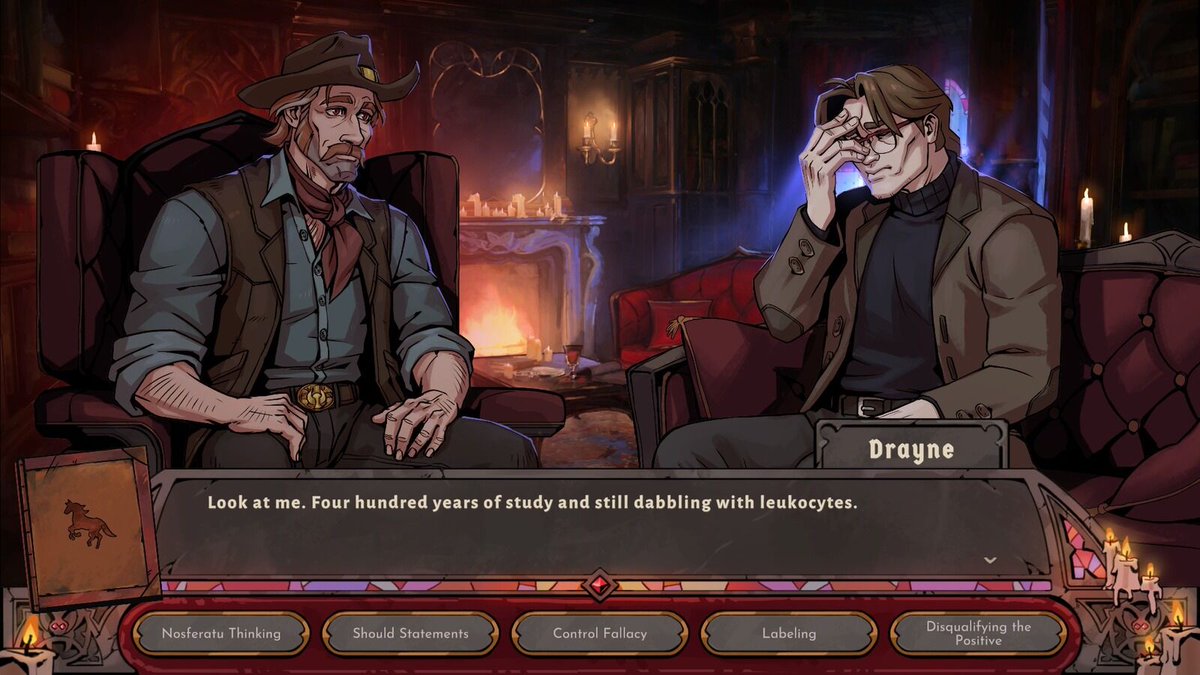 #SessionSpotlight
Dr. Drayne would rather invent a synthetic cure for feelings than feel them...
What's the right answer here?