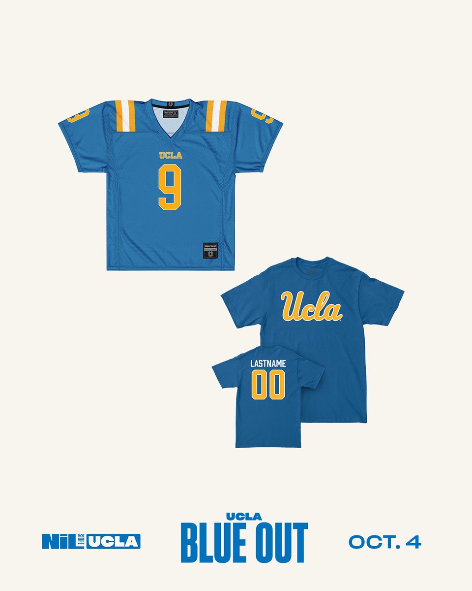 We have the perfect merch to wear to the blue out 🤭

shop here ➡️ nil.store/ucla/sports/fo…