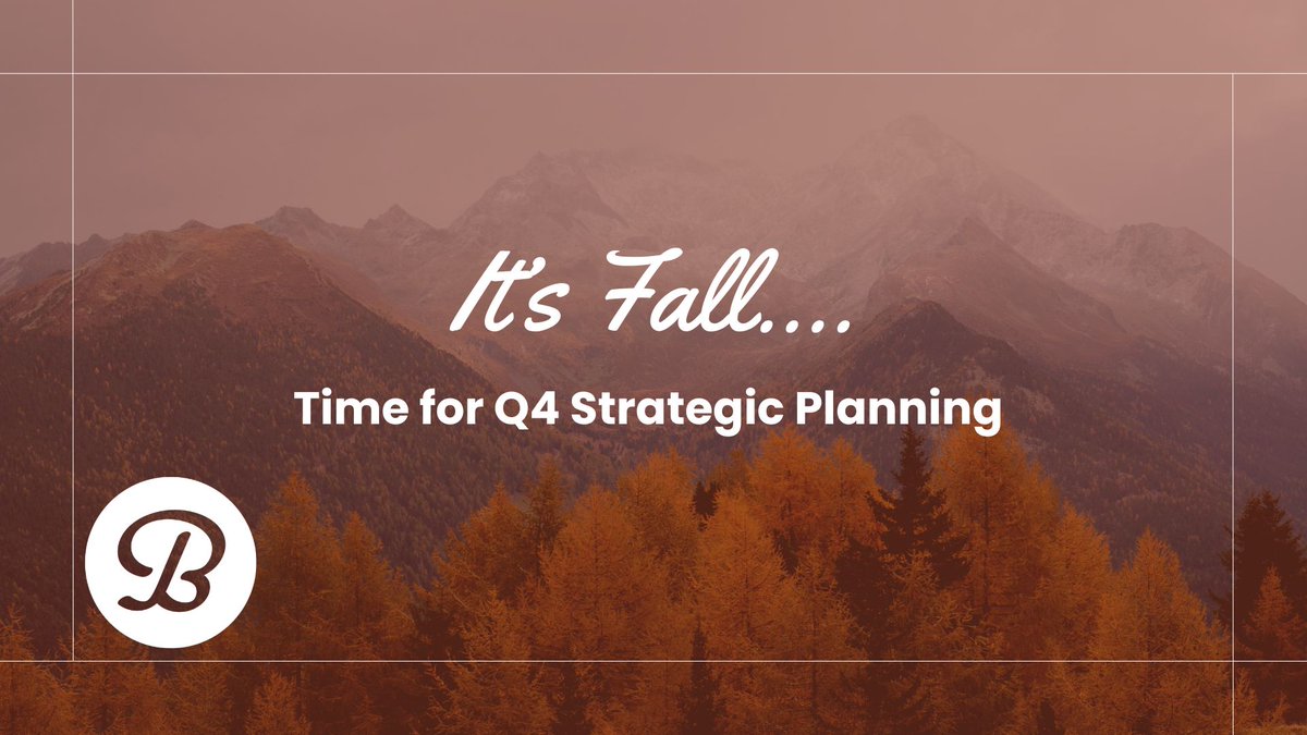 🍂 Time for Q4 Strategic Planning 🍂
blumercpas.com

Don’t let Q4 slip by without intentional planning. Your future self will thank you when January arrives and you’re ahead of the game.

Let’s make Q4 your strongest quarter yet!