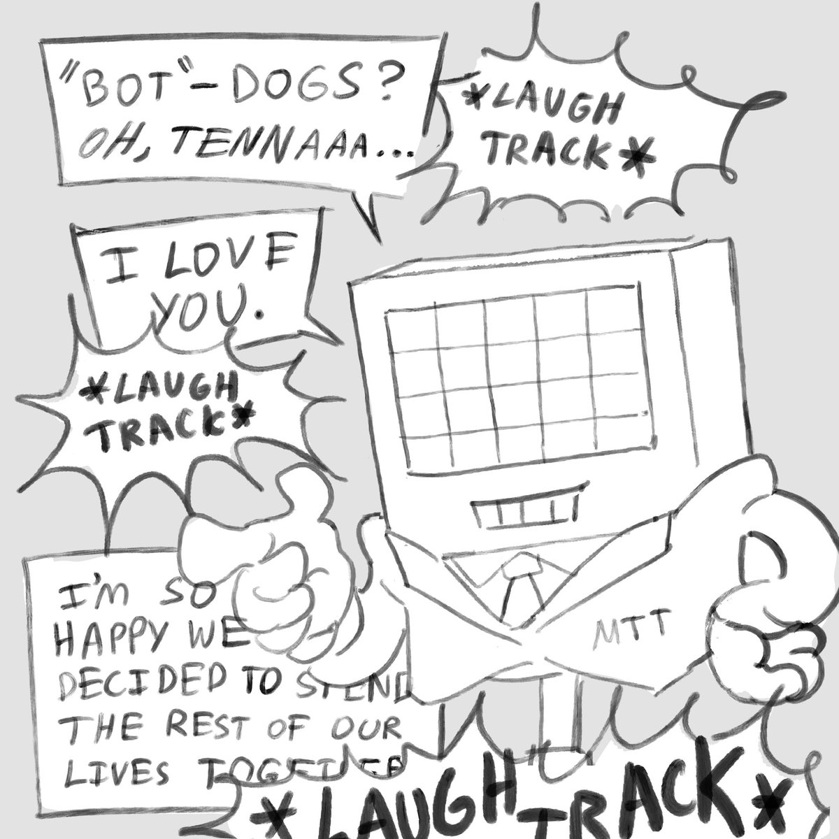 my tenna husband comic 4/5 #deltarune