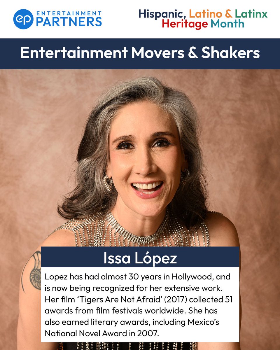 Currently gaining attention for #TrueDetective (2024), #IssaLópez is a legendary Mexican director, writer and producer. #hispanicheritagemonth #latinxheritagemonth