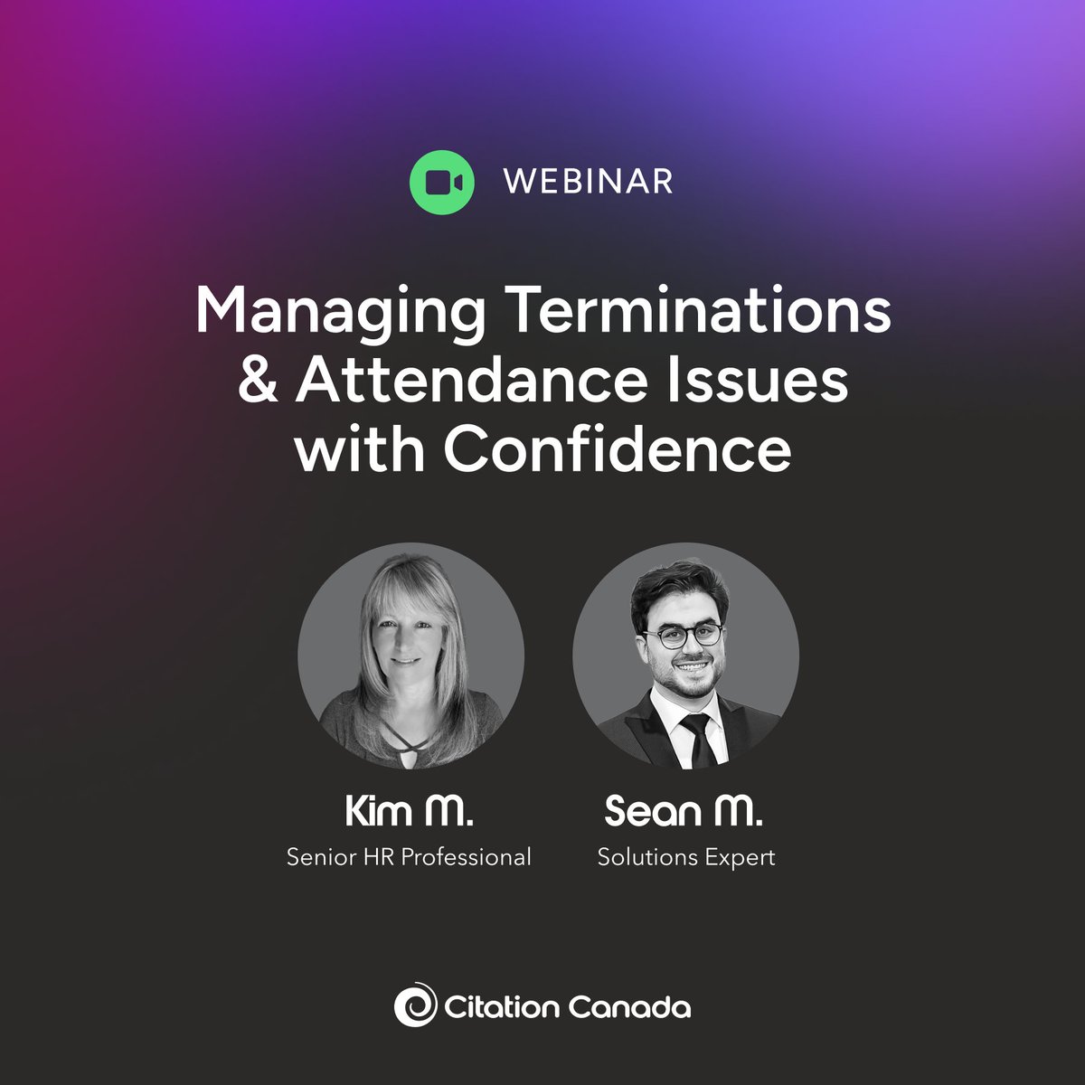 CitationCA's tweet image. 📊 Terminations are the #1 reason Canadian employers call us.

Join our free Compliance in Practice webinar to avoid costly mistakes and confidently manage attendance.

📅 September 24 at 2:00 p.m. ET

hubs.li/Q03KB7C20

#Compliance #HRInsights