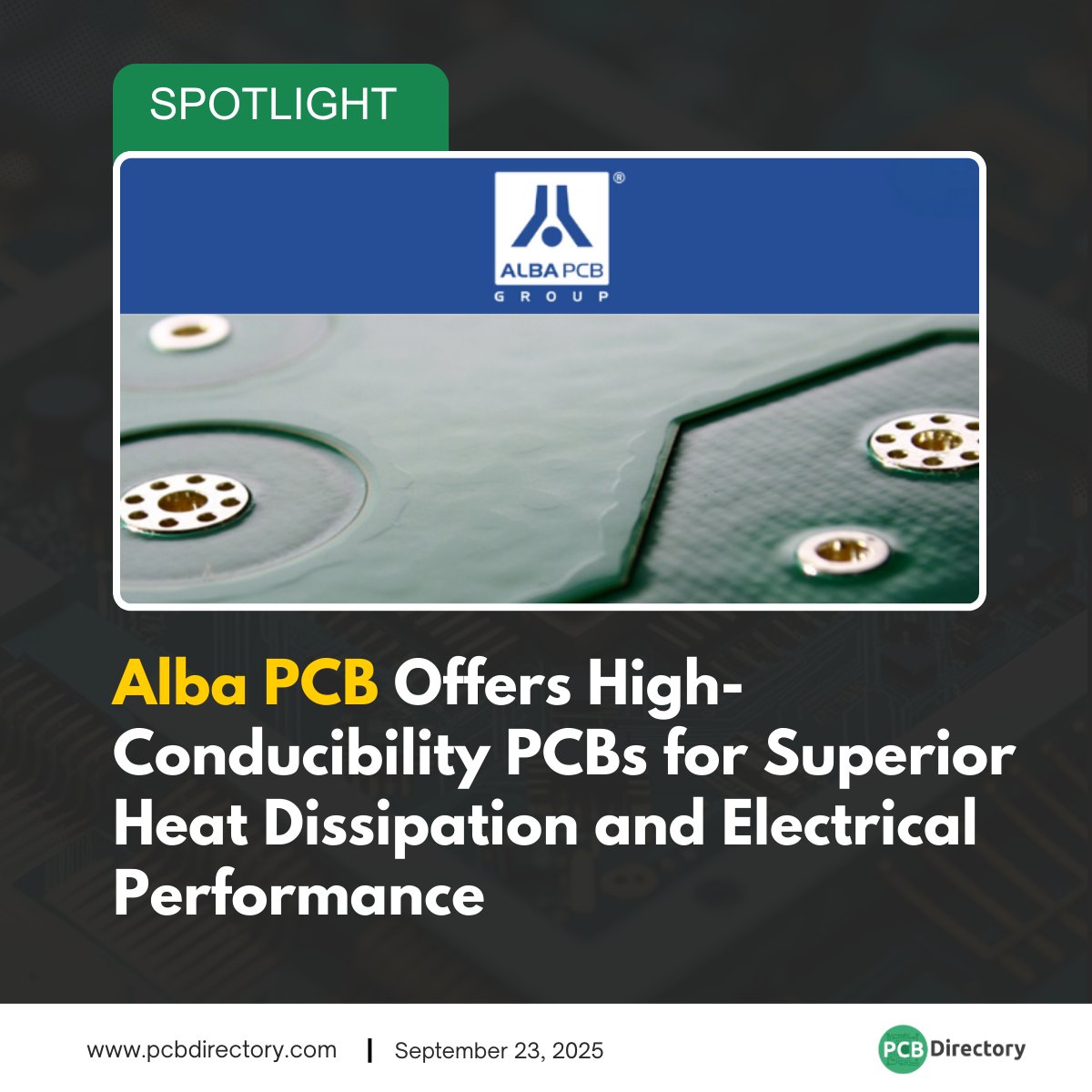 PCB_Directory's tweet image. Alba PCB Offers High-Conducibility PCBs for Superior Heat Dissipation and Electrical Performance

Click here to read more ow.ly/e23z50X0Nv3

 @albapcb #spotlight #printedcircuitboard #PCBs #highconducibility #performance #competencies #capabilities
