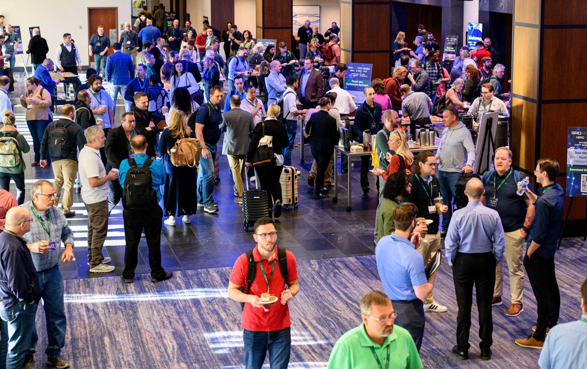 NERC_Official's tweet image. Regular registration rates for #GridSecCon2025 end today! Join NERC, the E-ISAC, and @weccreliability for four days of networking, expert training sessions, interactive panels, and access to industry leaders. web.cvent.com/event/265526a3…