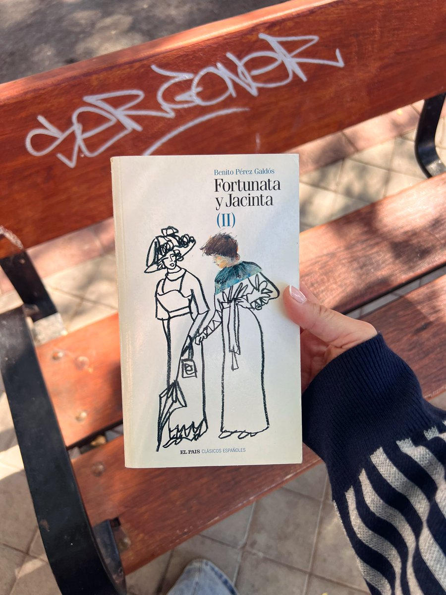 Las cosas que se encuentra una en un banco cualquiera de Madrid 😍🫶🏼