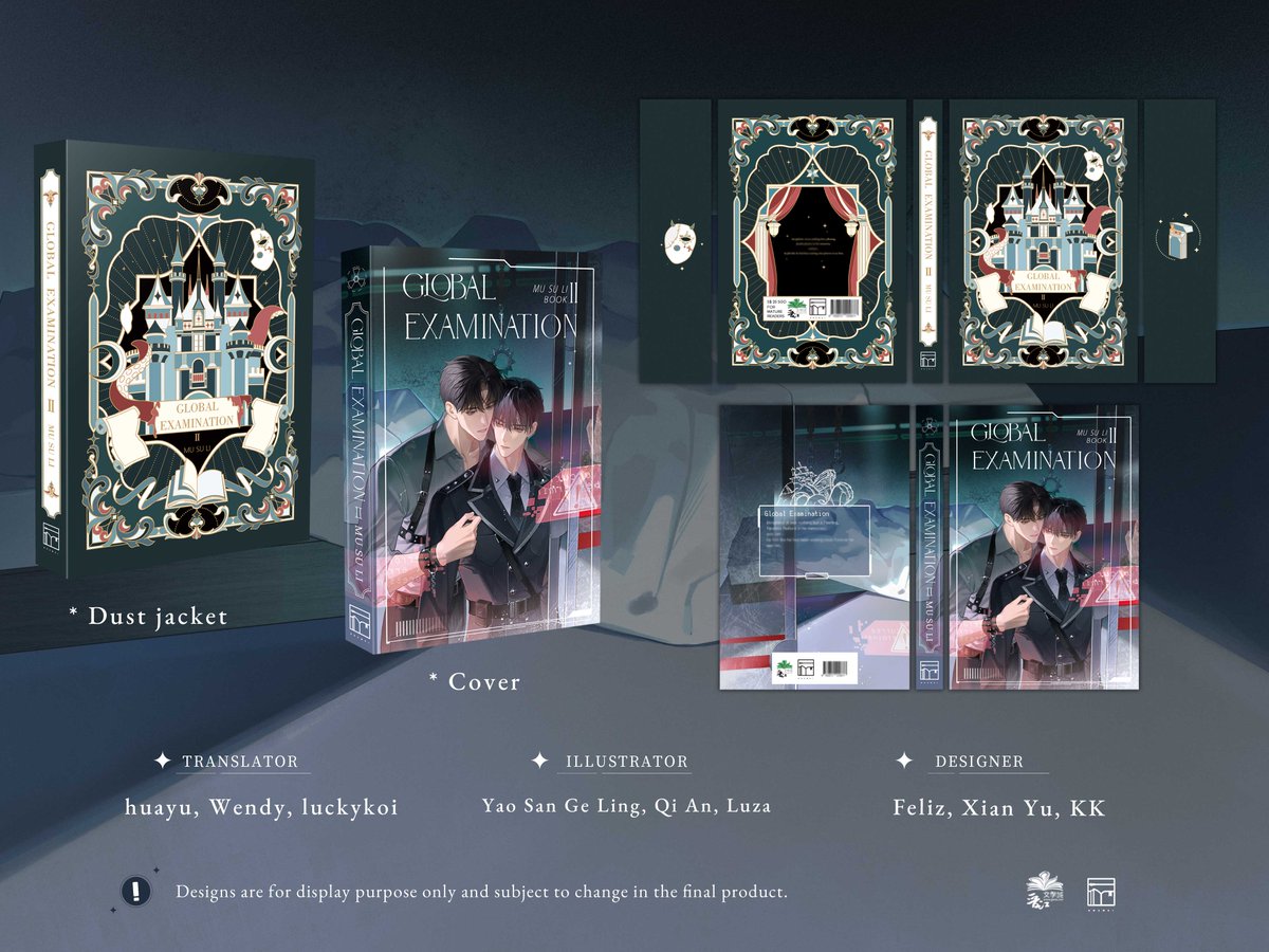 Rosmeihey's tweet image. #Rosmeiannouncement #rosmeipreorder
🏰Global Examination Vol. 2 (Pre-order)
⏰Pre-order period: 26/09/2025-20/10/2025
🔗Purchase link:
rosmeihey.top/products/globa…
📚For the synopses:
rosmeihey.top/pages/introduc…
Giveaway Promo：We will draw 1 reader from retweet to gift the Global…
