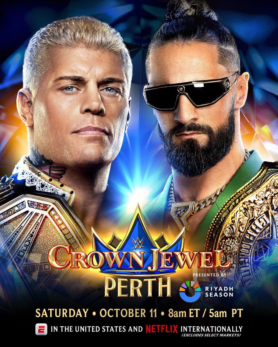We’ve done this dance not once, not twice, three times. Now the fourth is all about redeeming myself.

#WWECrownJewel