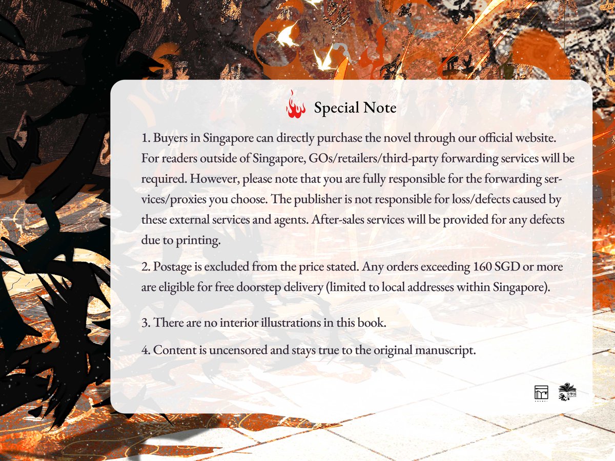 #Rosmeiannouncement #rosmeipreorder 
🐦Drowning Sorrows in Raging Fire Vol. 3 (Pre-order) ⏰Pre-order period: 26/09/2025-20/10/2025 
🔗Purchase link: rosmeihey.top/products/drown…
📚For the synopses:
rosmeihey.top/pages/introduc…
Giveaway Promo：We will draw 1 reader from retweet to gift the