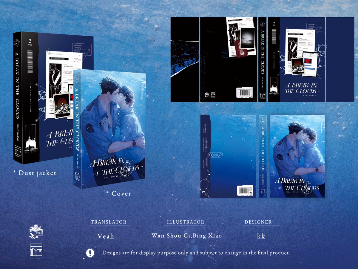 Rosmeihey's tweet image. #Rosmeiannouncement #rosmeipreorder
🚓A Break in the Clouds Vol. 2 (Pre-order) 
⏰Pre-order period: 26/09/2025-20/10/2025
🔗Purchase link: 
rosmeihey.top/products/a-bre…
📚For the synopses:
rosmeihey.top/pages/introduc…
Giveaway Promo：We will draw 1 reader from retweet to gift the A Break…