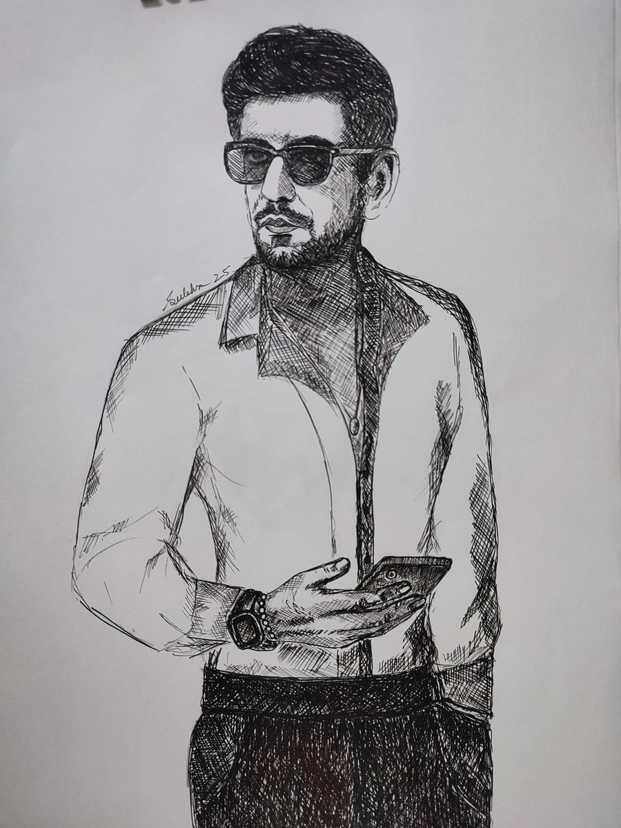 ChowdhuriBaul's tweet photo. SKETCH ON RAINY DAY
@karanvirsharma9
#sketch 
#pensketch 
#blacknwhite 
#karanvirsharma 
#thetrial2 
#karanvirsharma𓇼 
#ParamMunjal 
#pendrawing 
.
.
#sketchingart https://t.co/W7iaEkSATk