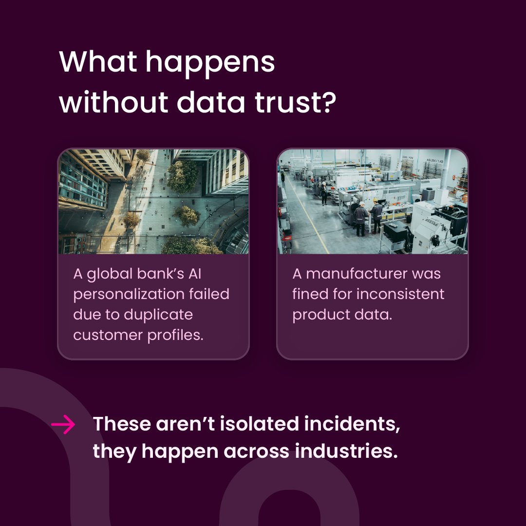 ataccama's tweet image. 🚦 No #datatrust, no go.
Bad data stops growth in its tracks. The Data Trust Playbook gives you the green light. 🔦