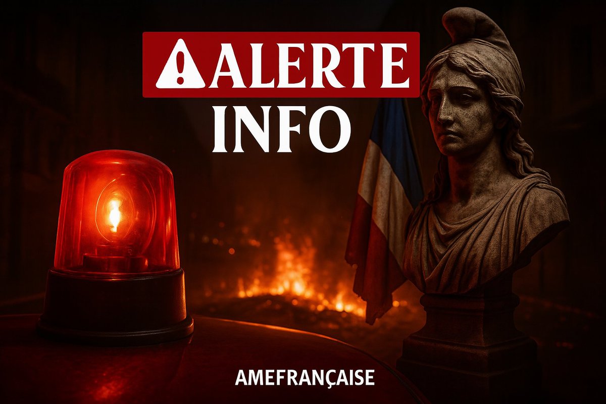 🚨🇫🇷 ATTAQUE AU COUTEAU à Trappes (Yvelines)
Un jeune de 20 ans POIGNARDÉ à mort devant la gare.

🔴 Un suspect interpellé
🔴 Secteur bouclé par la police.

( BastionMediaFR )