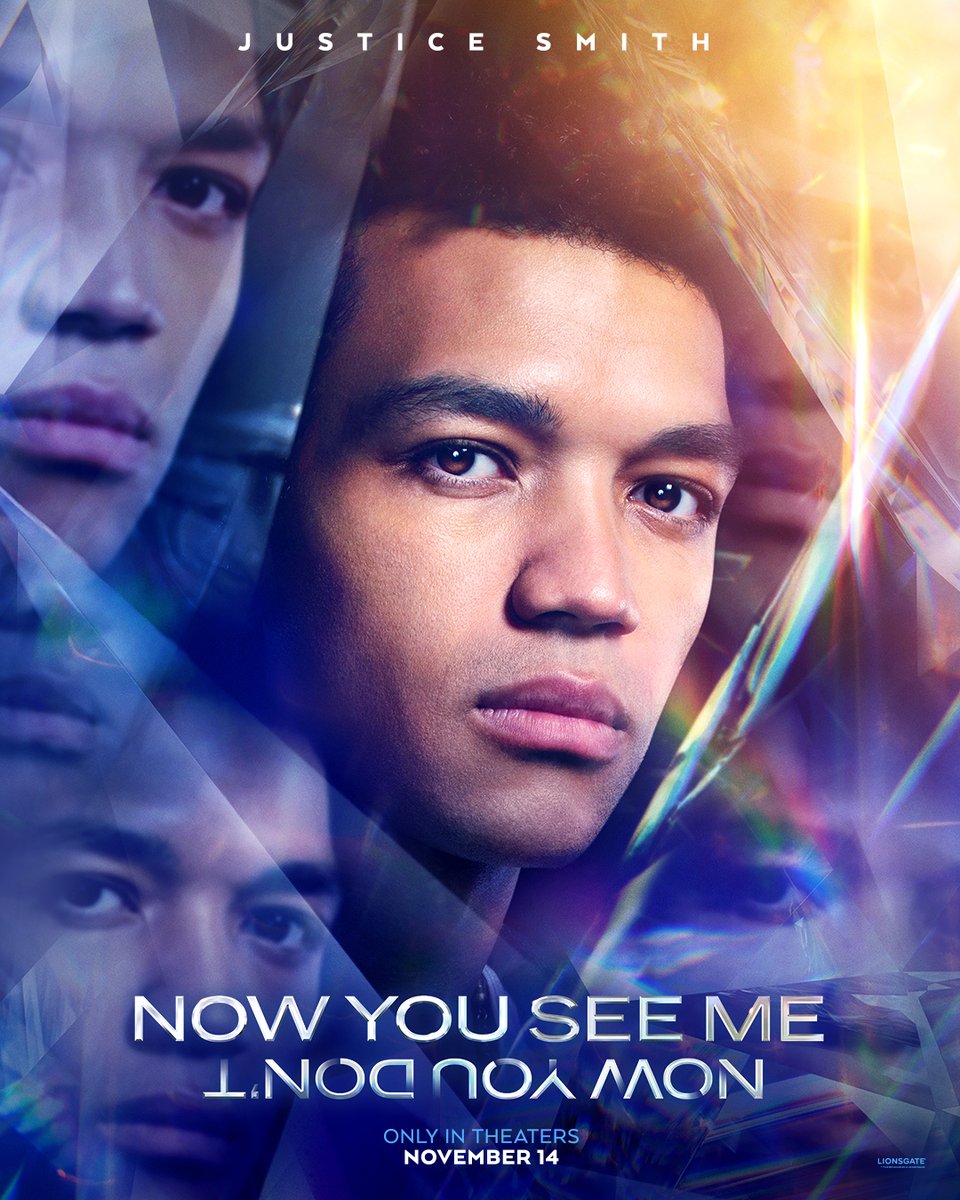 He’s always made his own magic. Justice Smith is Charlie in #NowYouSeeMe: Now You Don't - in theaters November 14.