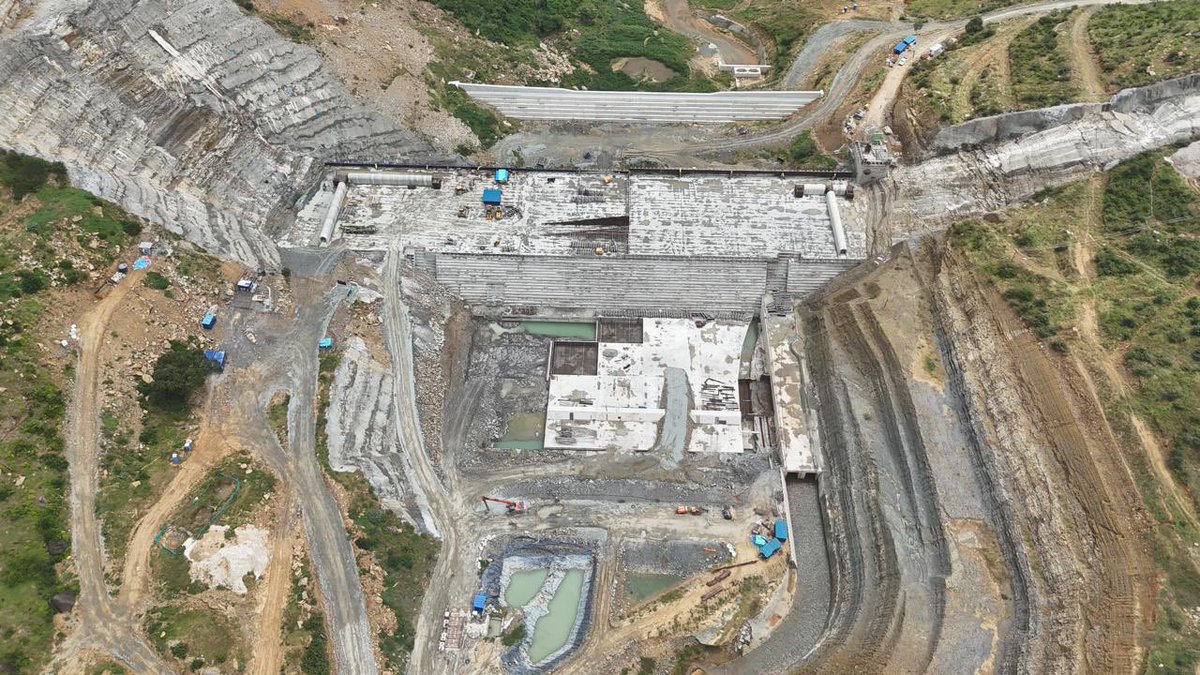 Mwache Multi-Purpose Dam in Kwale is now around 47% complete. This will be a game changer in the Coast region. Delivering the plan!